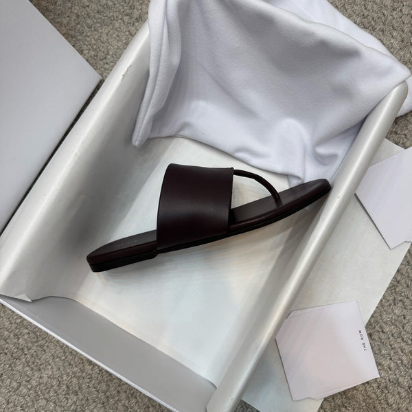 Sandalo basso Signum in vitello cioccolato 290733