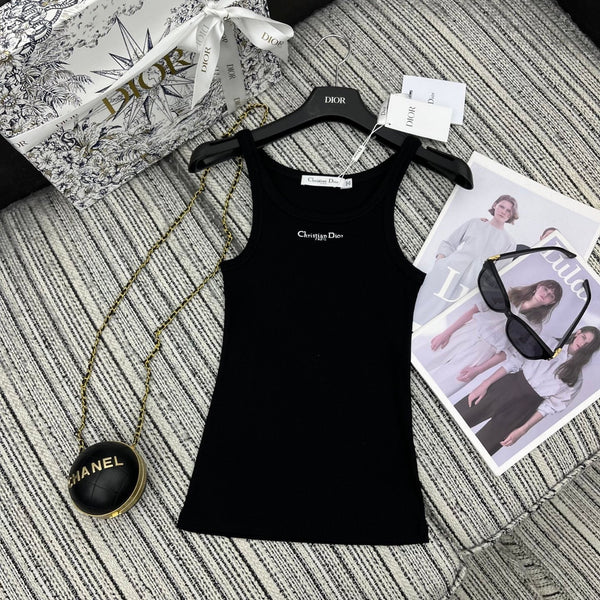 Dior 25C Tank Top Black 228436