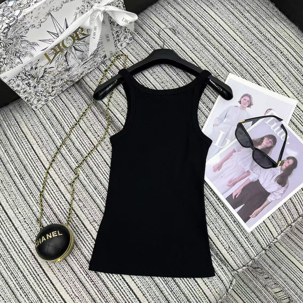Dior 25C Tank Top Black 228436