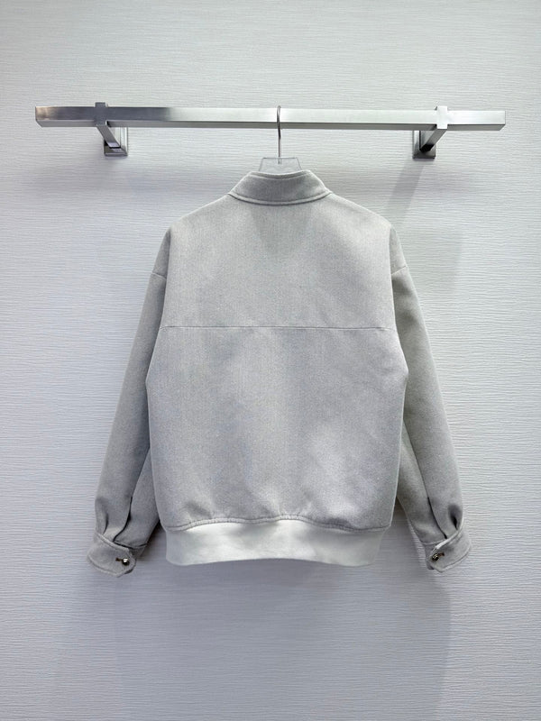 Miu Miu 25 Stand-up Collar Jacket Cotton 304185