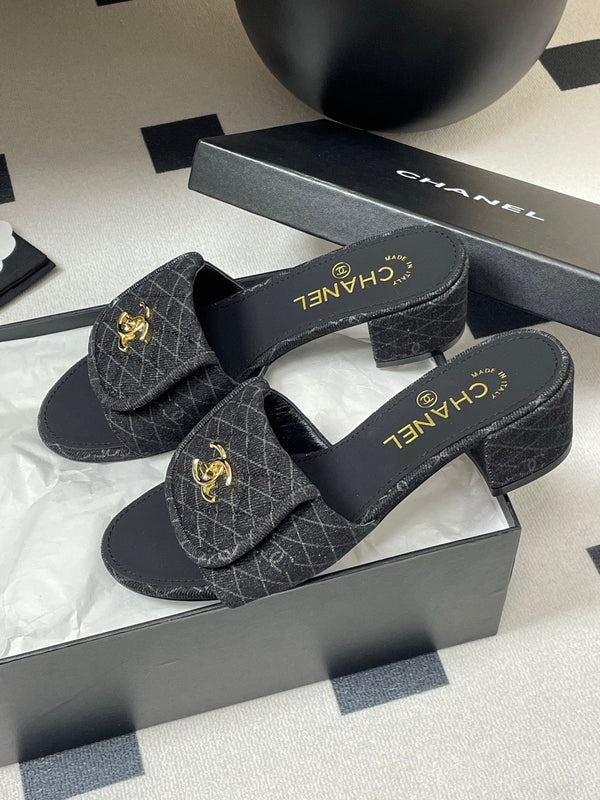 CC 25F Sandalo Tacco 5cm Trapuntato