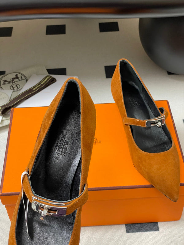 HM 25 Kiara Pumps Tawny Calfskin 319764