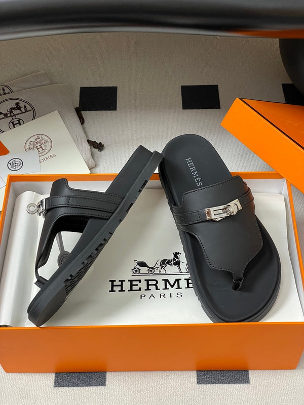 HM Empire Sandal Black Cowhide 377543