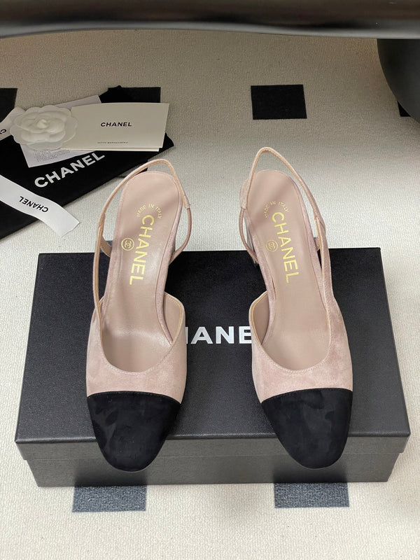 CC 25 SlingBack 65mm Blush Pink Suede 393990