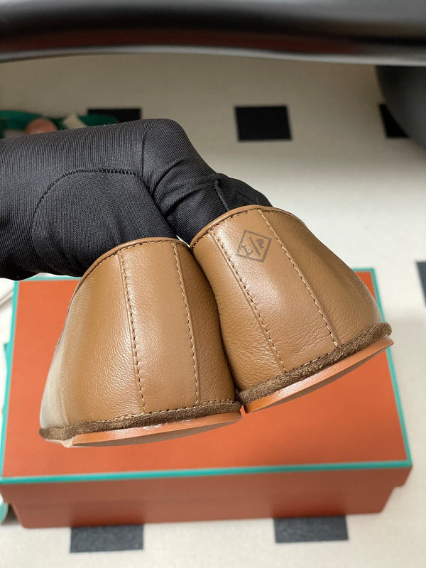 LP Anton Walk Loafers Caramel Sheepskin 474798