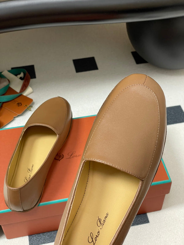 LP Anton Walk Loafers Caramel Sheepskin 474798