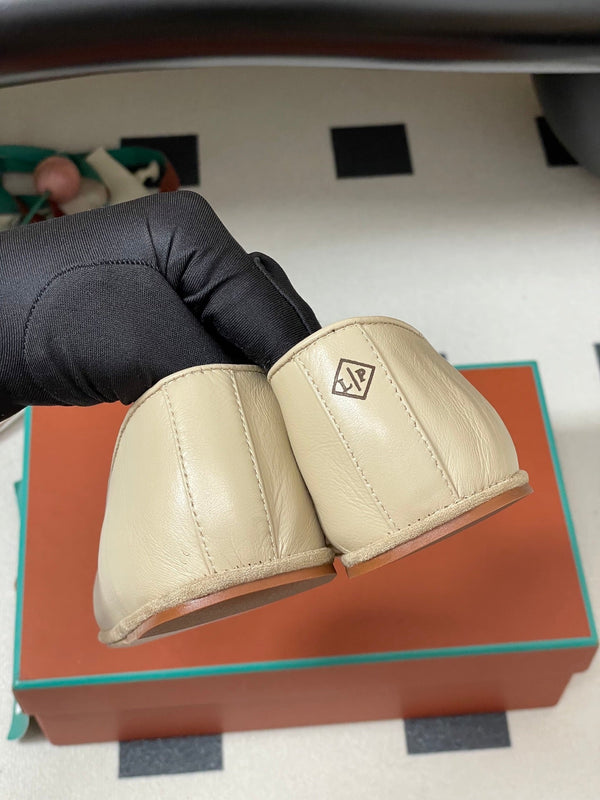 LP Anton Walk Loafers Light Beige Sheepskin 474799