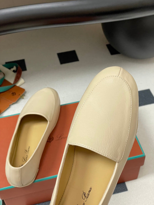 LP Anton Walk Loafers Light Beige Sheepskin 474799