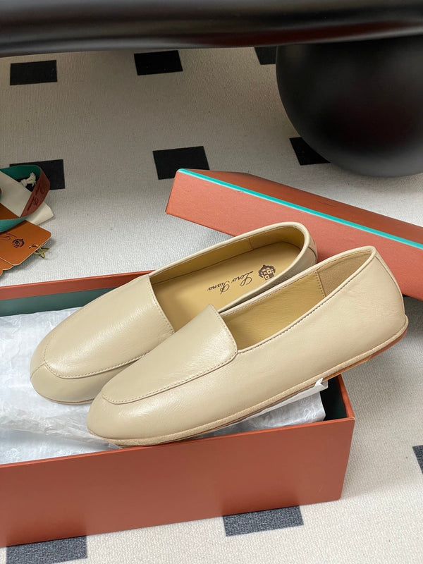 LP Anton Walk Loafers Light Beige Sheepskin 474799