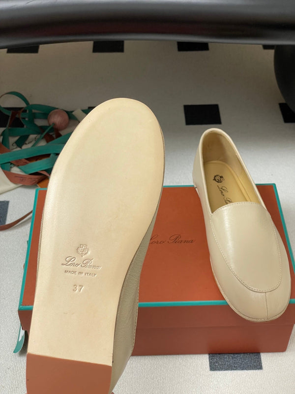 LP Anton Walk Loafers Light Beige Sheepskin 474799