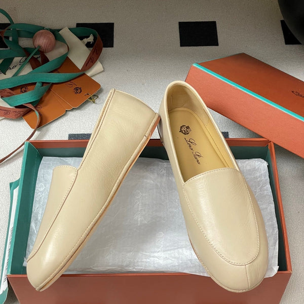 LP Anton Walk Loafers Light Beige Sheepskin 474799