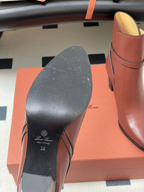 LP Felicity Ankle Boots 70mm Red Desert Cowhide 440310