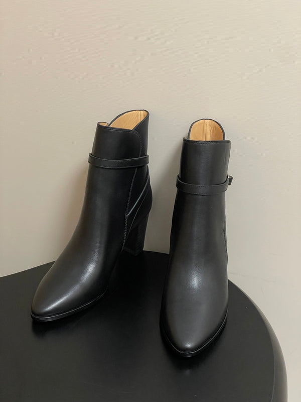 LP Felicity Ankle Boots 70mm Black Cowhide 440312