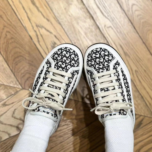 GG Sneaker Tennis 1977 Trainer Black Caro