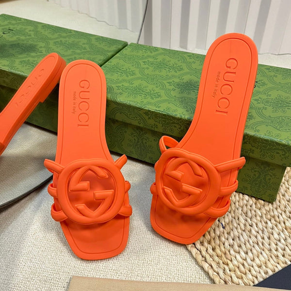 GG Rubber Slide Orange Tiger