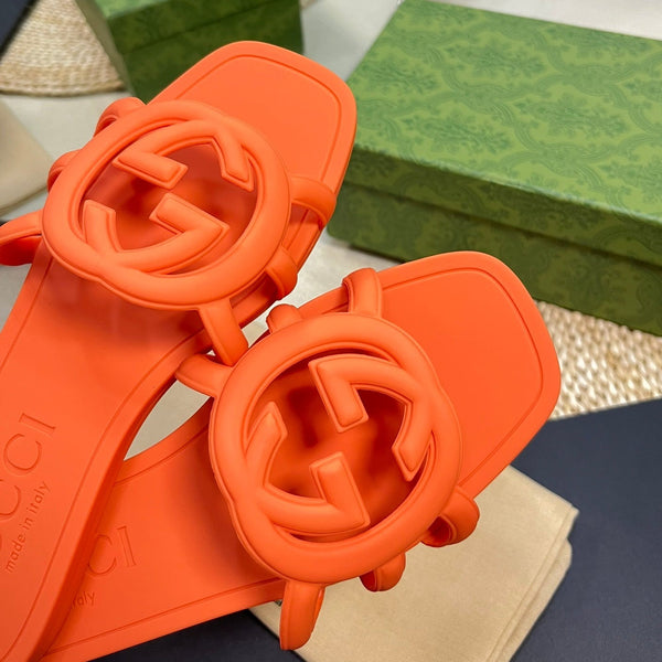 GG Rubber Slide Orange Tiger