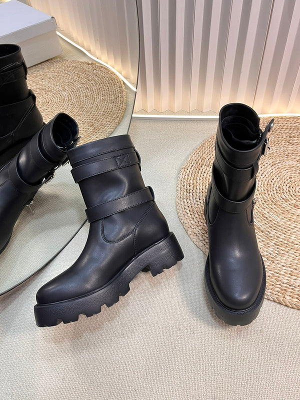 D-Major Ankle Boot 35mm In Black Calfskin 992673