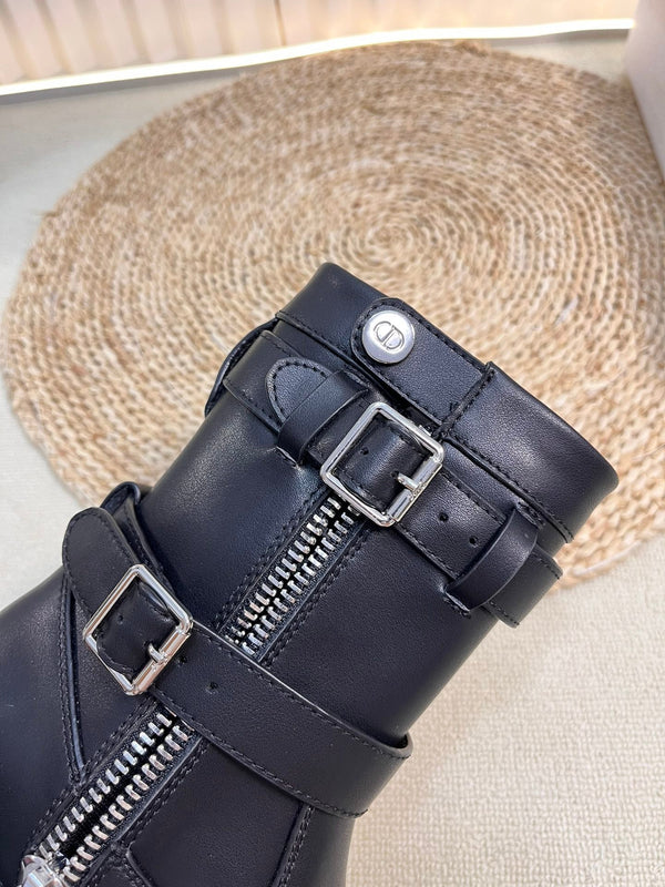 D-Major Ankle Boot 35mm In Black Calfskin 992673