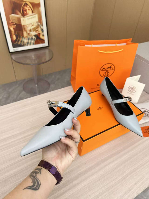 Kiara 40 pump Vitello Grigio 214053