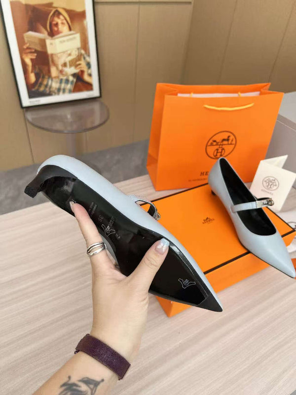 Kiara 40 pump Vitello Grigio 214053