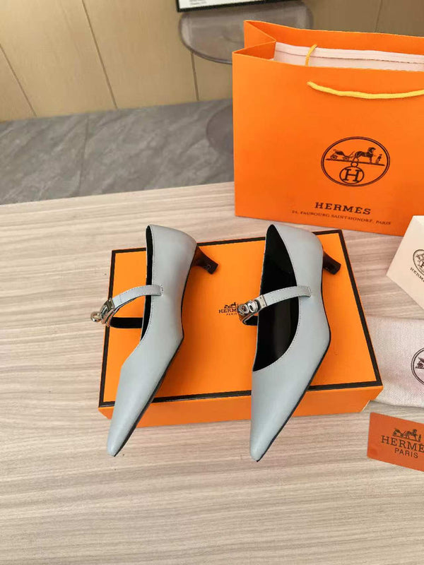 Kiara 40 pump Vitello Grigio 214053