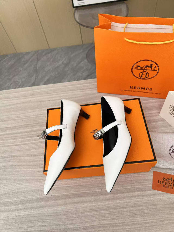 Kiara 40 pump Vitello Bianco 214051