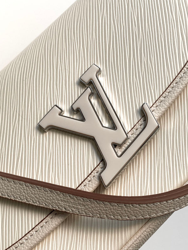 LV Buci Bag 24.5cm White Epi Leather 241088