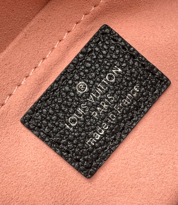 LV Marellini 19cm Black Epi Grain Cowhide Metal HW