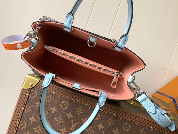 LV Marelle 30cm Tote Bag Blue Epi grain leather 241068