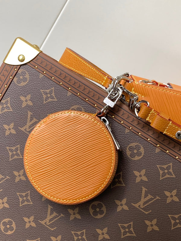 LV Marellini 19cm Caramel Epi Grain Cowhide Metal HW