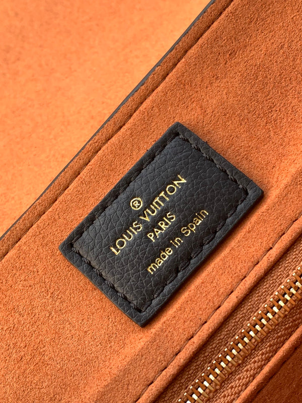 LV Low Key Messenger 30cm Cognac Brown Calfskin GHW