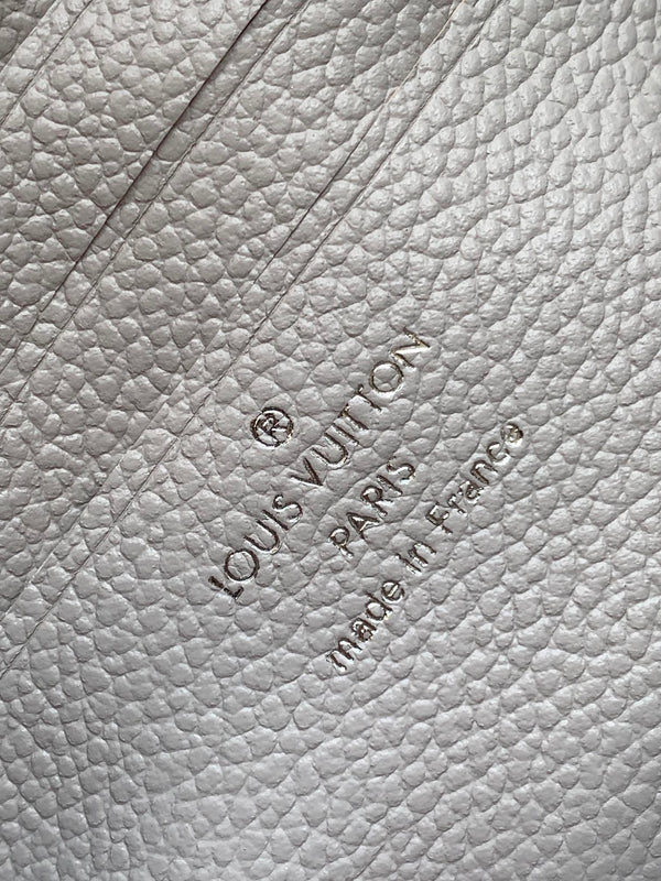 LV WOC 23.5cm Brume Gray Embossed Cowhide Metal HW