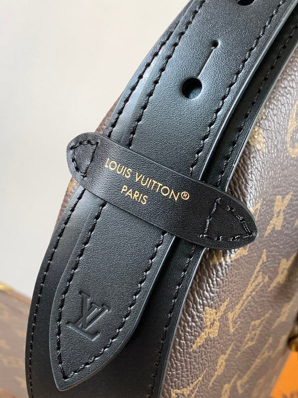 LV Cookie BB Bag 28.5cm Brown Monogram Canvas & Cowhide GHW