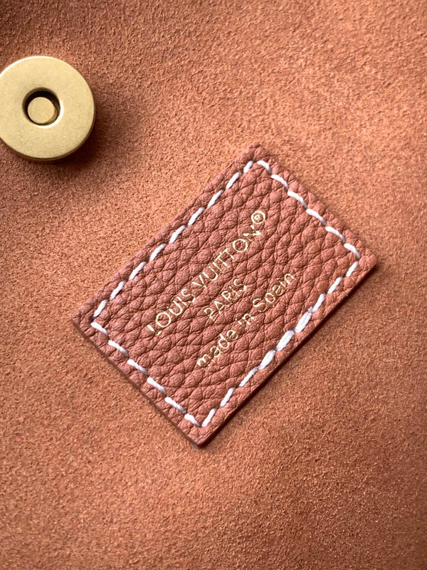 LV Low Key All In BB 16cm Brown Cowhide GHW