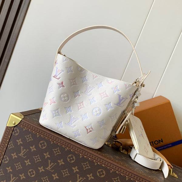 LV All In BB Dream Monogram Embossed Cowhide- Light GHW