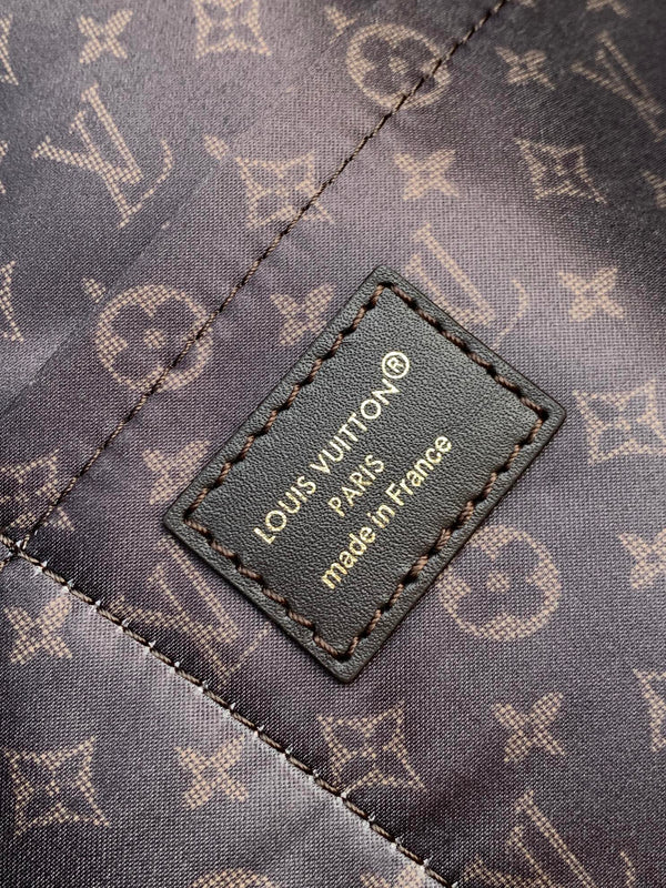 LV M26451 Express Travel 45cm Khaki Suede GHW