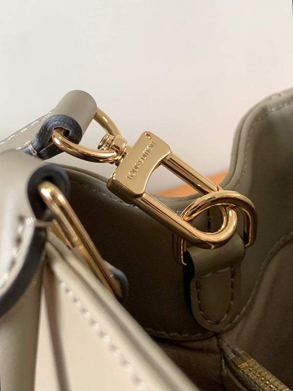 LV City Avenue PM 30cm Apricot Monogram Embossed Shadow Cowhide