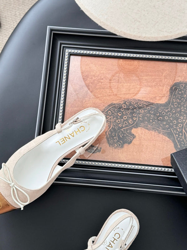 CC 25 Slingback in pelle scamosciata rosa 305276