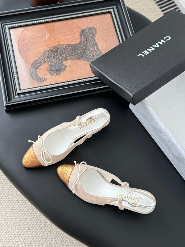 CC 25 Slingback in pelle scamosciata rosa 305276