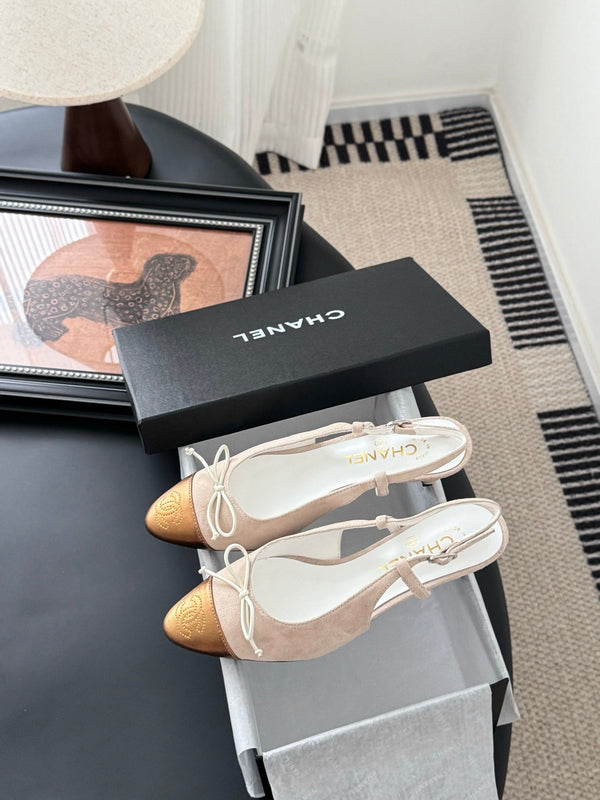 CC 25 Slingback in pelle scamosciata rosa 305276