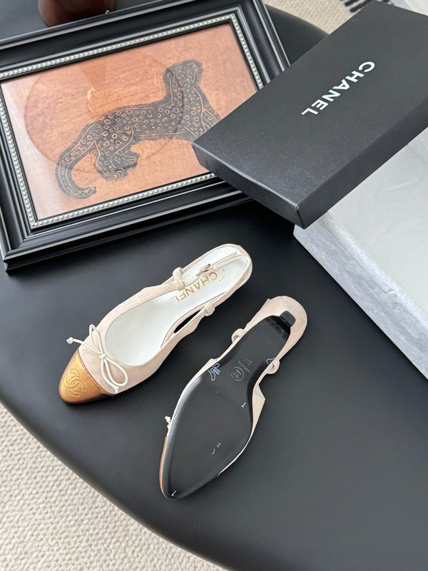 CC 25 Slingback in pelle scamosciata rosa 305276