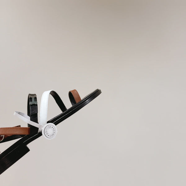 HM Harmonie Sandal Black Mix White Mix Light Brown Swift Calfskin 256884