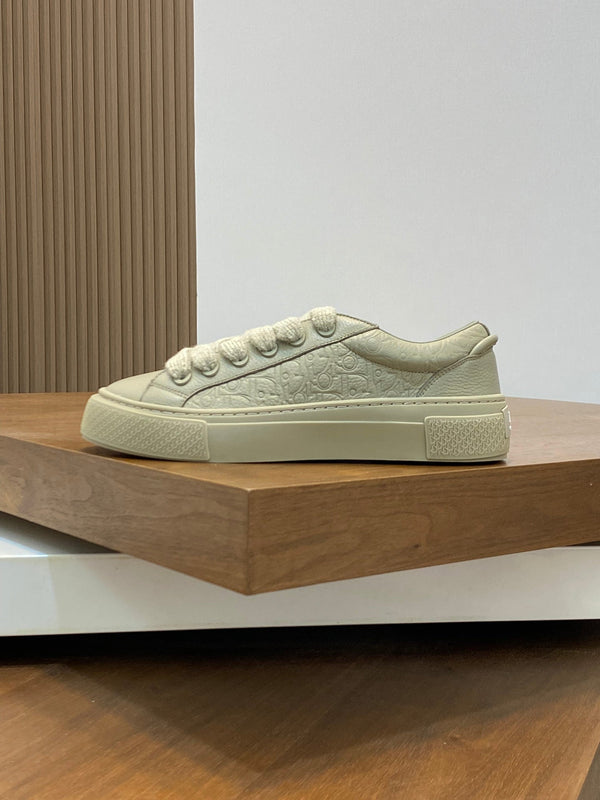 CD B33 SNEAKER SAGE GREEN EMBOSSED CALFSKIN