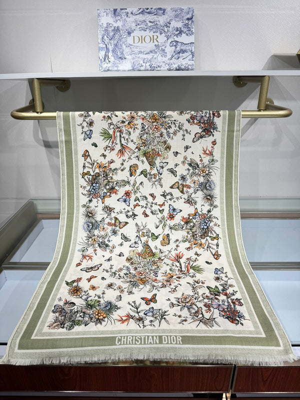 SCIARPA 180 CM IN CASHMERE E SETA COLORATI 408422