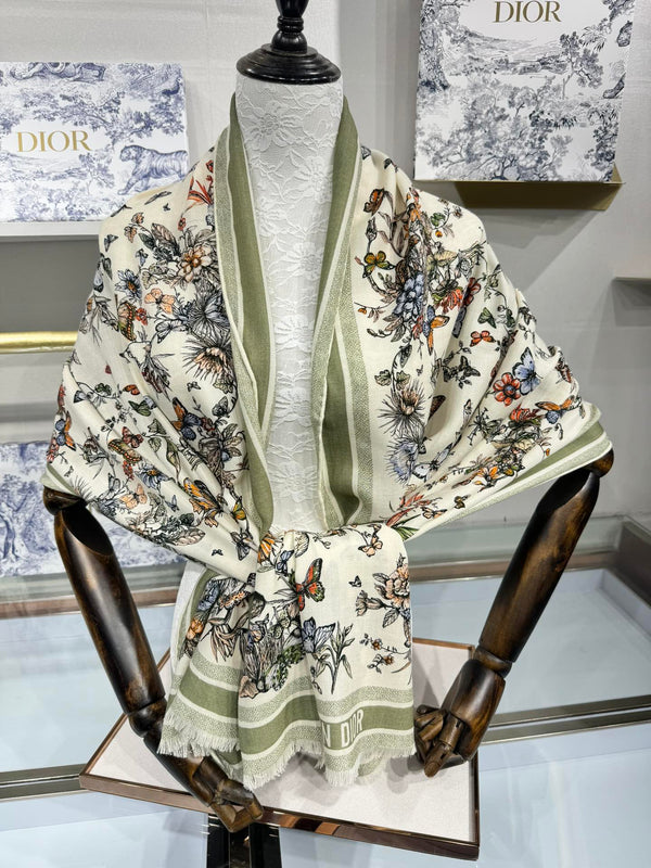 SCIARPA 180 CM IN CASHMERE E SETA COLORATI 408422