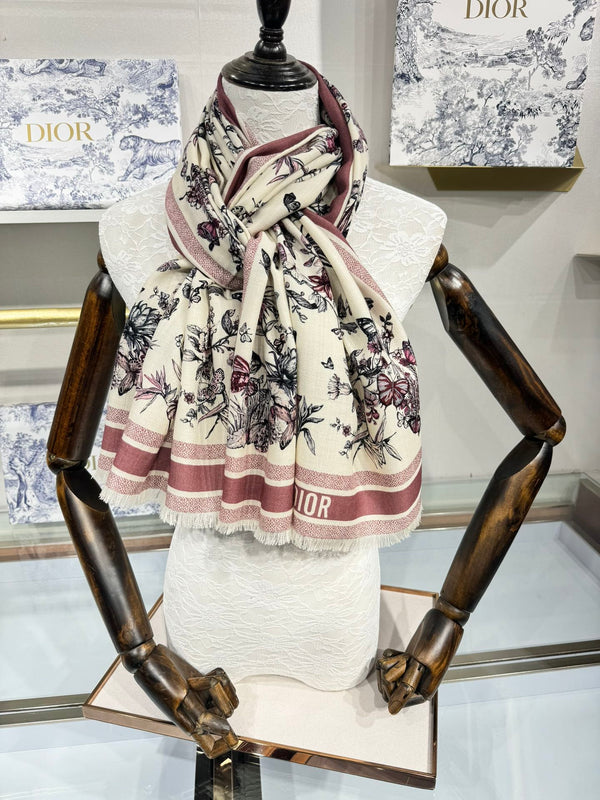 SCIARPA 180 CM IN CASHMERE E SETA COLORATI 408421