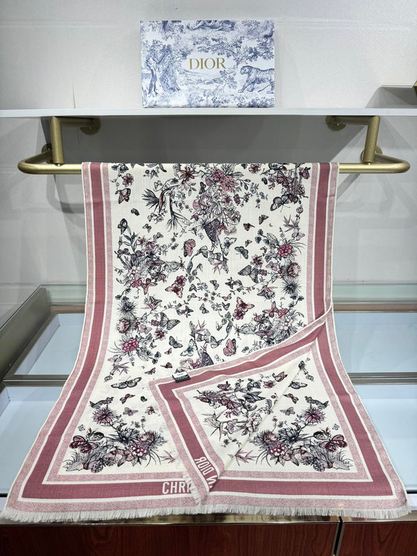 SCIARPA 180 CM IN CASHMERE E SETA COLORATI 408421