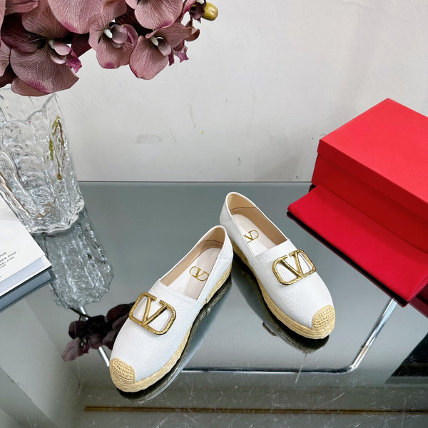 Vlogo Signature Loafer White Leather