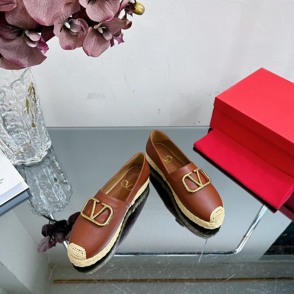 Vlogo Signature Loafer Dark Brown Leather