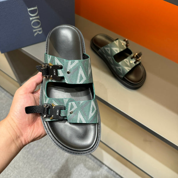 CD DOUBLE H-TOWN SANDAL PINE CALFSKIN